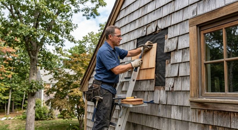Wood Siding Repair Service