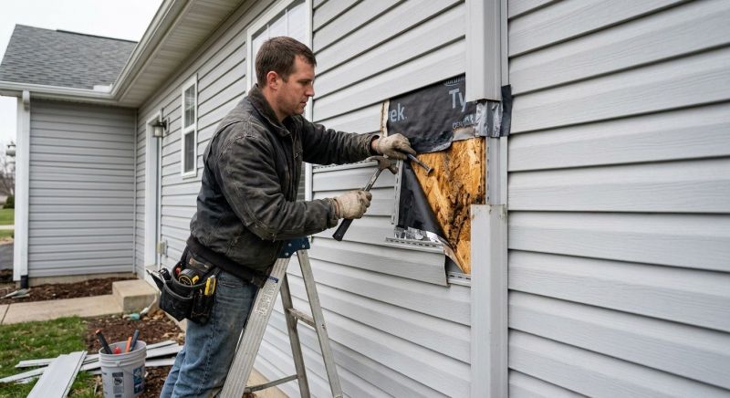 Wood Siding Repair Service